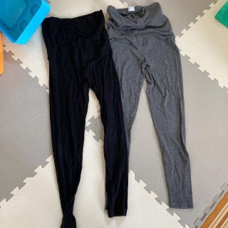 ユニクロ(UNIQLO)のUNIQLO ユニクロ　マタニティレギンス　2本セット(マタニティタイツ/レギンス)