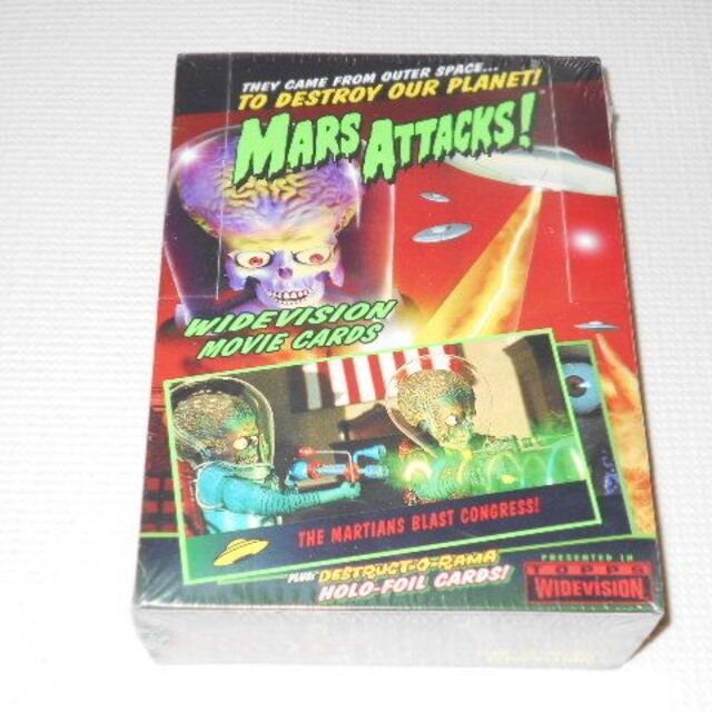 MARS ATTACKS! WIDEVISION MOVIE CARDS マーズ