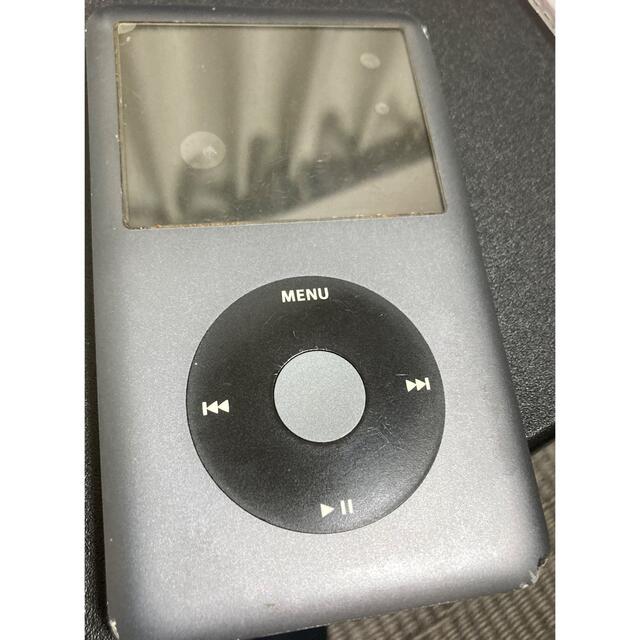 iPod(アイポッド)のiPod classic 黒 160G スマホ/家電/カメラのオーディオ機器(ポータブルプレーヤー)の商品写真