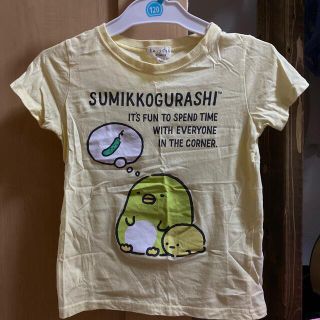 サンエックス(サンエックス)のすみっコぐらし ぺんぎん？＆たぴおか 半袖Tシャツ 120(Tシャツ/カットソー)