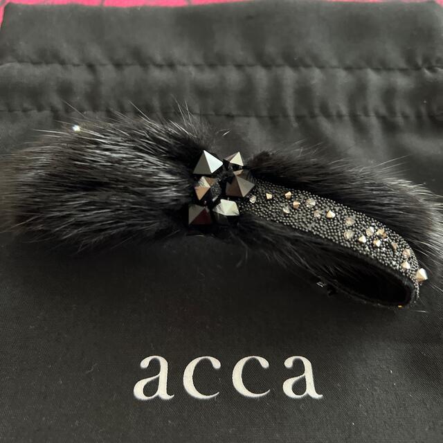 ACCA ヘアクリップ ブラック