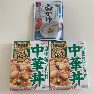 グリコ(グリコ)の中華丼 おかゆ レトルト食品まとめ売り(レトルト食品)