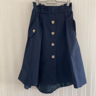 ウィルセレクション(WILLSELECTION)の専用　フロント釦　フィッシュテールスカート、MISCH MASCH花柄スカート(ひざ丈スカート)