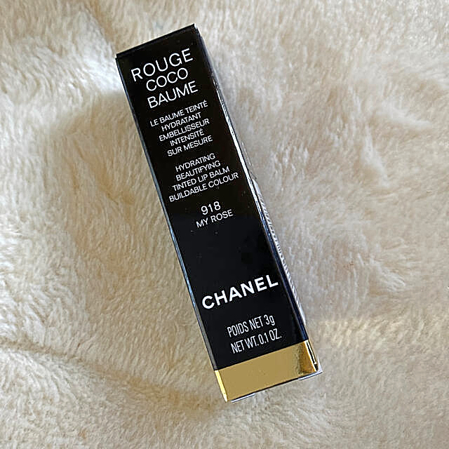 CHANEL(シャネル)の【新品】CHANEL  ココ ボーム　918 MY ROSE コスメ/美容のベースメイク/化粧品(口紅)の商品写真