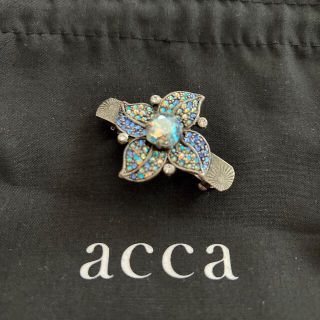 acca☆ブルーヘアクリップ