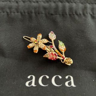 アッカ(acca)のacca フラワークリップ(バレッタ/ヘアクリップ)