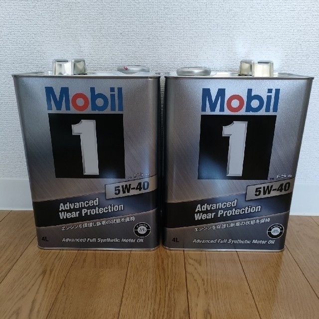 Mobil エンジンオイル モービル1 FS X2 5W-40 化学合成油 8L