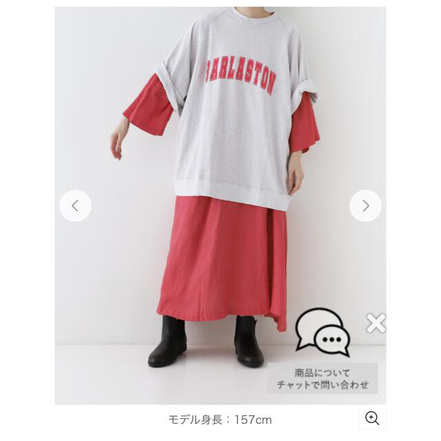 nest Robe(ネストローブ)のネストローブ レディースのトップス(Tシャツ(半袖/袖なし))の商品写真