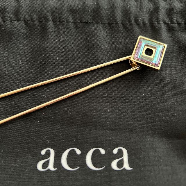 acca(アッカ)のacca ヘアピン　ブルーパープル レディースのヘアアクセサリー(ヘアピン)の商品写真