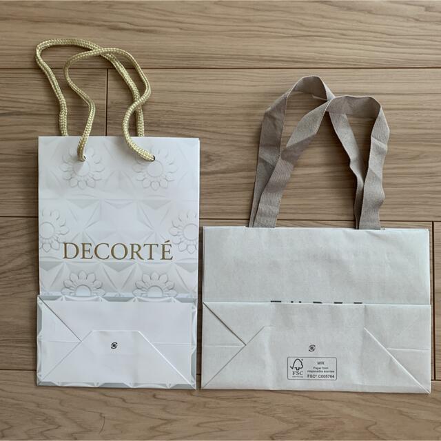 COSME DECORTE(コスメデコルテ)のDECORTE / THREE ショッパー レディースのバッグ(ショップ袋)の商品写真