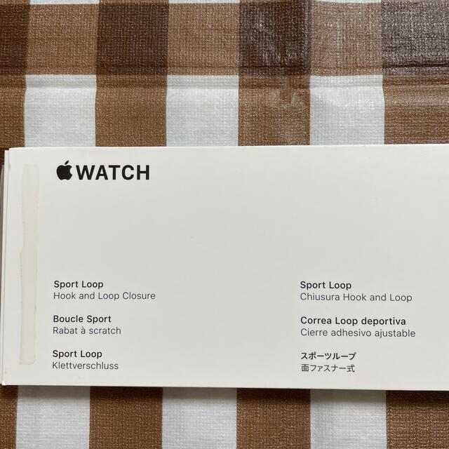 Apple Watch(アップルウォッチ)の正規品　Apple Watch スポーツループ　バンド　ピンクポメロ　45㎜ メンズの時計(その他)の商品写真