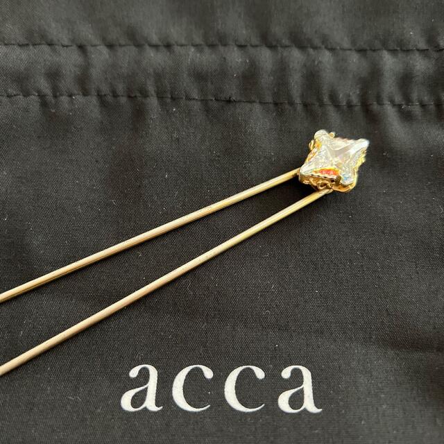 acca(アッカ)のacca ヘアピン　クリア レディースのヘアアクセサリー(ヘアピン)の商品写真