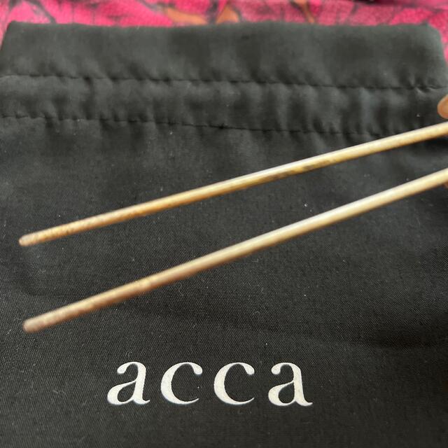 acca(アッカ)のacca ヘアピン　クリア レディースのヘアアクセサリー(ヘアピン)の商品写真