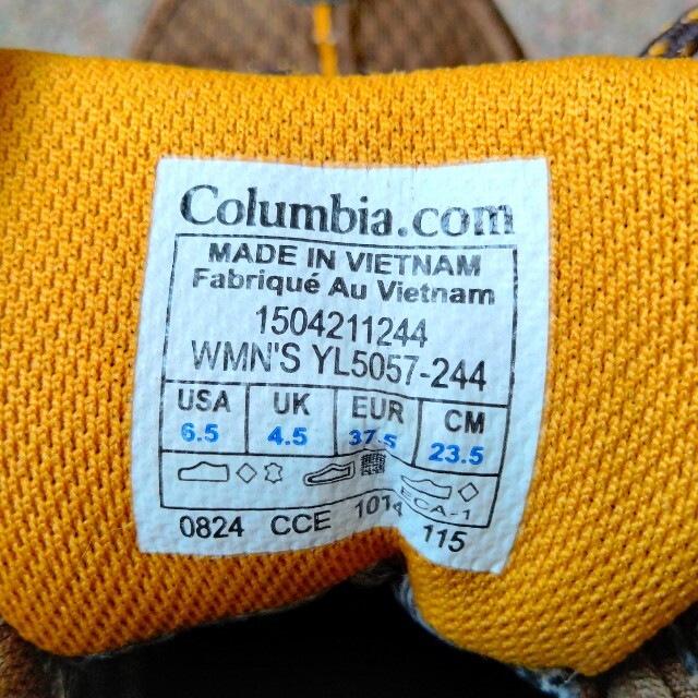 Columbia(コロンビア)のColumbia コロンビア 23.5cmトレッキングシューズ レディースの靴/シューズ(その他)の商品写真