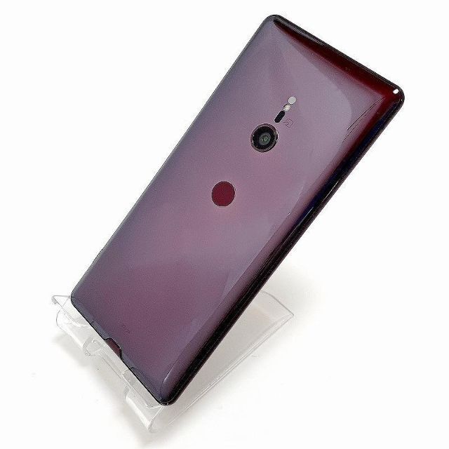 良品 Xperia XZ3 64GB 赤 本体＋クリアケース＋フィルム 1