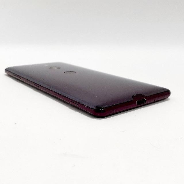 良品 Xperia XZ3 64GB 赤 本体＋クリアケース＋フィルム 5