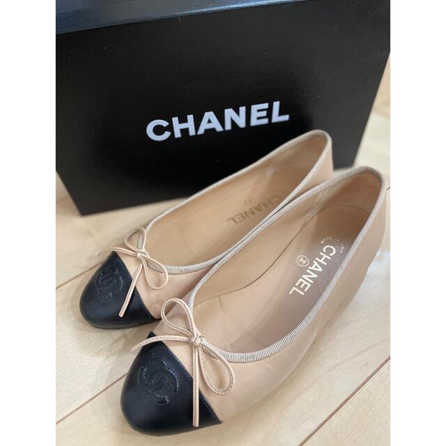 シャネル CHANEL パンプス バレエシューズ 36.5㎝ 23.5