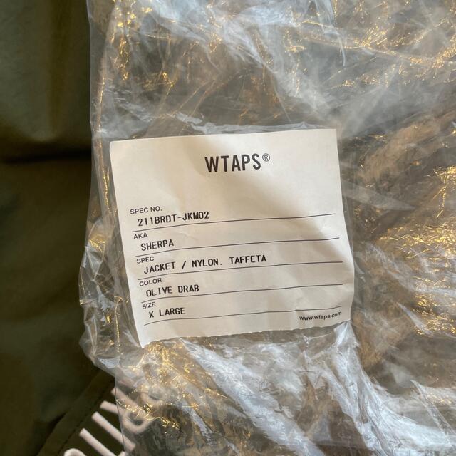 W)taps(ダブルタップス)のWTAPS SHERPA JACKET 04 XL メンズのジャケット/アウター(ナイロンジャケット)の商品写真