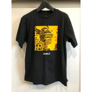 アディダス(adidas)の1580 adidas アディダス　フロントプリント　Tシャツ　メンズ　ブラック(Tシャツ/カットソー(半袖/袖なし))