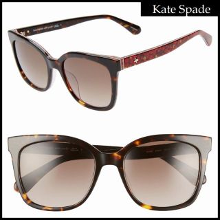 ケイトスペードニューヨーク(kate spade new york)の専用 新品 ケイトスペード ブラウン レンズ 花柄 サングラス(サングラス/メガネ)