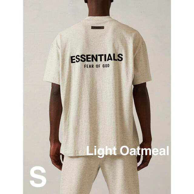 FEAR OF GOD(フィアオブゴッド)のFOG ESSENTIALS T-Shirt Light Oatmeal メンズのトップス(Tシャツ/カットソー(半袖/袖なし))の商品写真