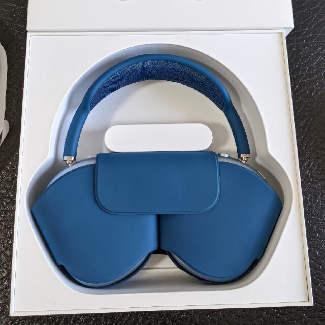 Apple(アップル)のAPPLE ワイヤレスヘッドホン AIRPODS MAX SKY BLUE スマホ/家電/カメラのオーディオ機器(ヘッドフォン/イヤフォン)の商品写真