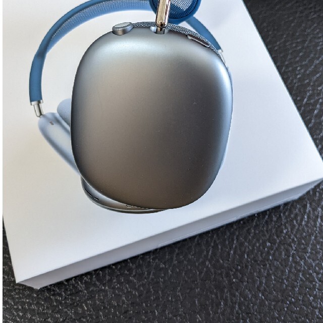 Apple(アップル)のAPPLE ワイヤレスヘッドホン AIRPODS MAX SKY BLUE スマホ/家電/カメラのオーディオ機器(ヘッドフォン/イヤフォン)の商品写真