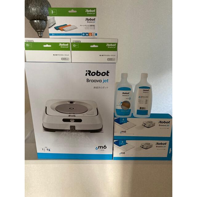 IROBOT ブラーバジェットM6 沢山の純正付属品付きの通販 by ウミガメ