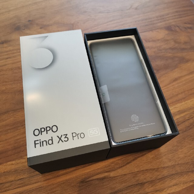 OPPO Find X3 Pro OPG03 グロスブラックスマホ家電カメラ