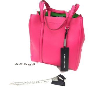 △△MARC JACOBS マークジェイコブス レディース トートショルダー2WAYバッグ MOO14439 ショッキングピンク