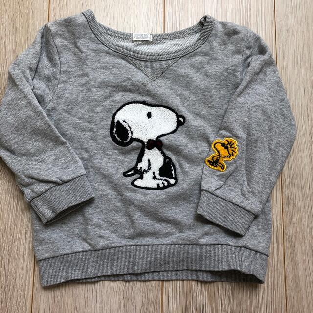 PEANUTS(ピーナッツ)のトレーナーSNOOPY 90 キッズ/ベビー/マタニティのキッズ服男の子用(90cm~)(Tシャツ/カットソー)の商品写真