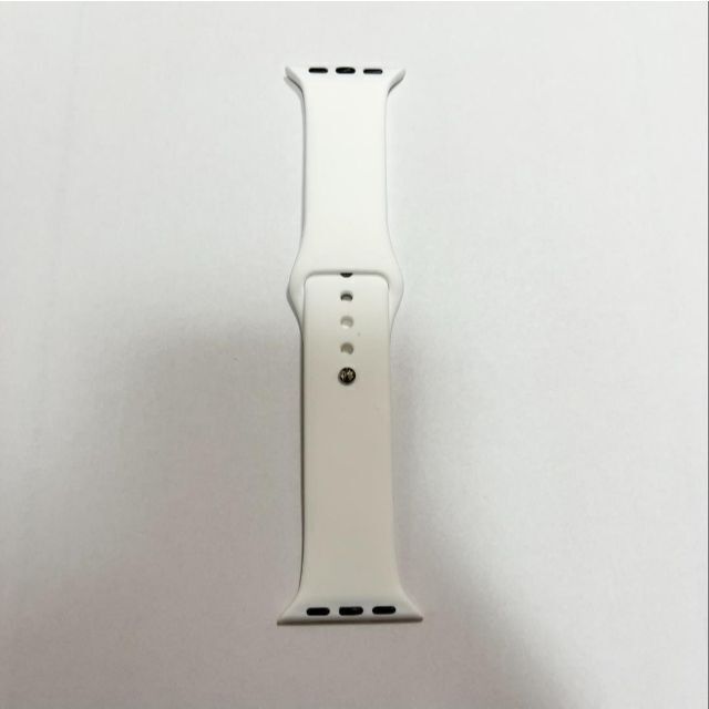 Apple Watch(アップルウォッチ)のApple Watch バンド ホワイト 38/40/41mm L メンズの時計(ラバーベルト)の商品写真