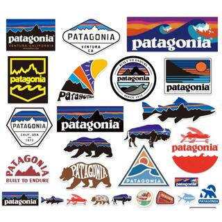 patagonia - パタゴニア patagonia　ロゴ　ステッカー　シール　防水　計26枚