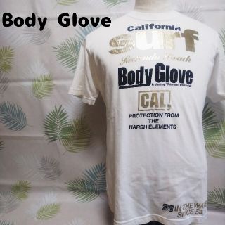 ボディーグローヴ(Body Glove)のBody Glove ゴールド サーフ デザイン半袖 tシャツ(Tシャツ/カットソー(半袖/袖なし))