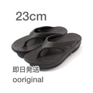 OOFOS - OOFOS ウーフォス リカバリーサンダル ブラック 23cmの通販 by