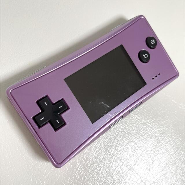 日本限定モデル】 ゲームボーイミクロ パープル GBAミクロ 本体