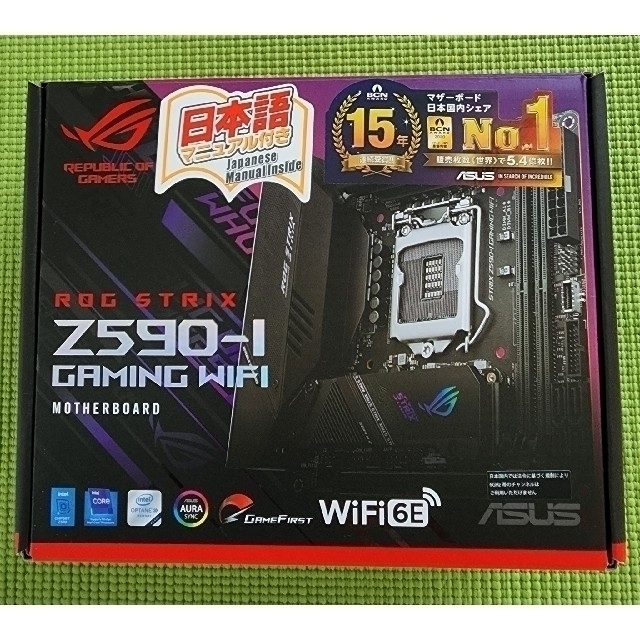 ASUS STRIX Z590-I GAMING WIFIスマホ/家電/カメラ