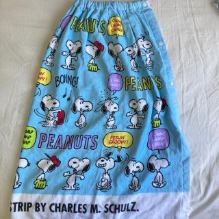 スヌーピー(SNOOPY)のラップタオル　SNOOPYスヌーピー(タオル/バス用品)