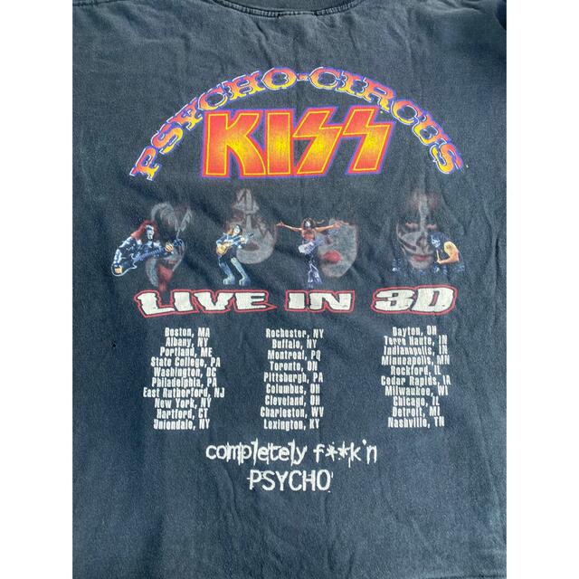 90'S 当時物　KISS  ヴィンテージTシャツ　 XL メンズのトップス(Tシャツ/カットソー(半袖/袖なし))の商品写真