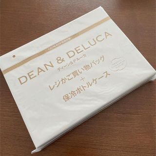 ディーンアンドデルーカ(DEAN & DELUCA)のディーン&デルーカレジかご買物バッグ＋保冷ボトルケース(専用です)(エコバッグ)