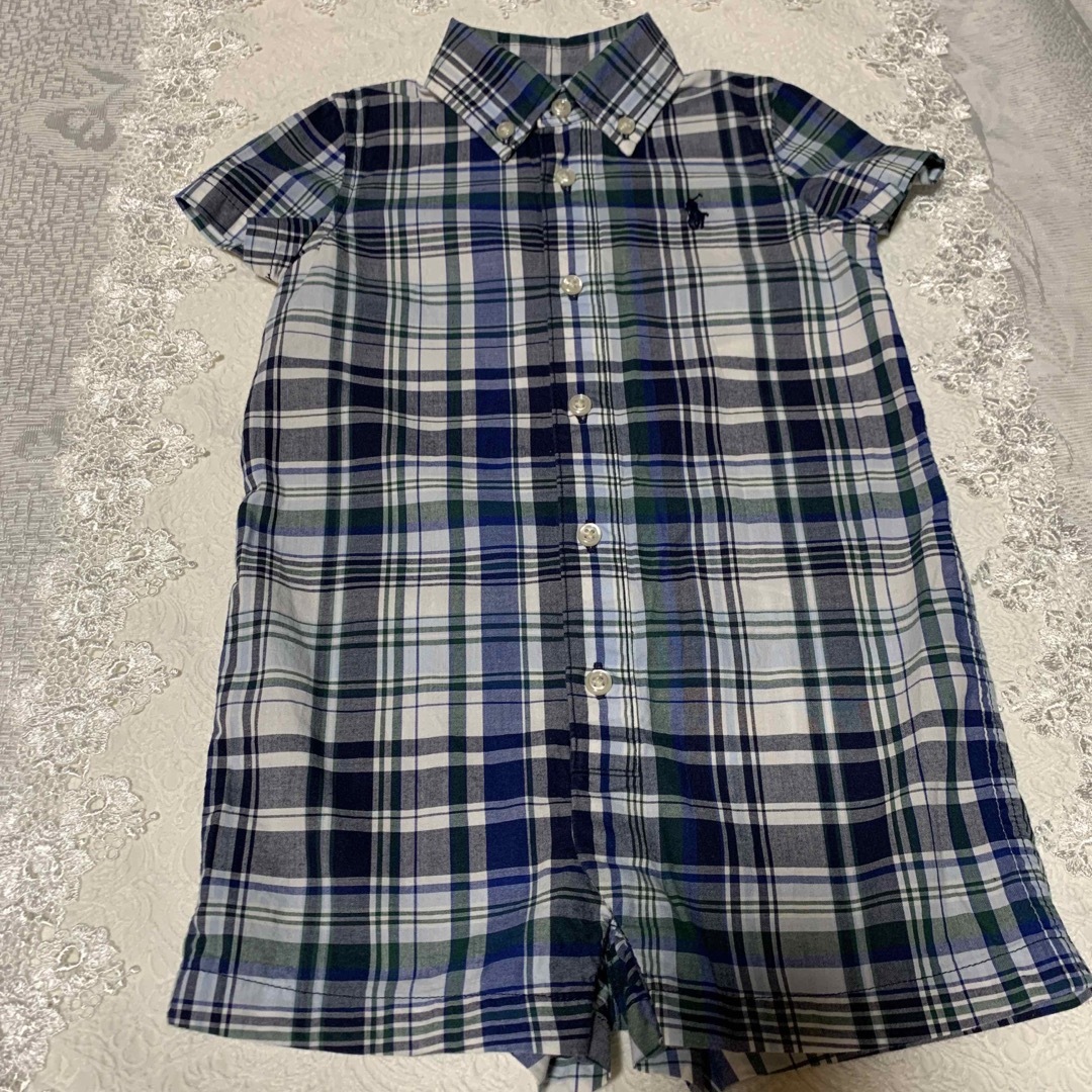 Ralph Lauren(ラルフローレン)のラルフローレン  ベビーロンパース キッズ/ベビー/マタニティのベビー服(~85cm)(ロンパース)の商品写真