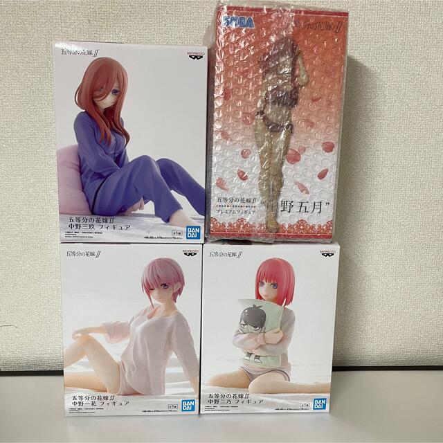 五等分の花嫁　フィギュア　セット