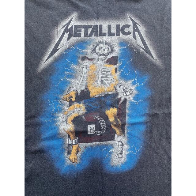 90'S METALLICA Tシャツ　ヴィンテージ　メタリカ　バンドTシャツ メンズのトップス(Tシャツ/カットソー(半袖/袖なし))の商品写真