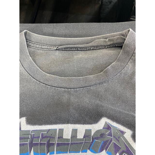 90'S METALLICA Tシャツ　ヴィンテージ　メタリカ　バンドTシャツ メンズのトップス(Tシャツ/カットソー(半袖/袖なし))の商品写真