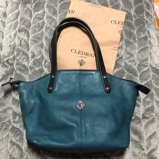 CLEDRAN クレドラン トートバッグ レザー 肩掛け MOLE TOTE