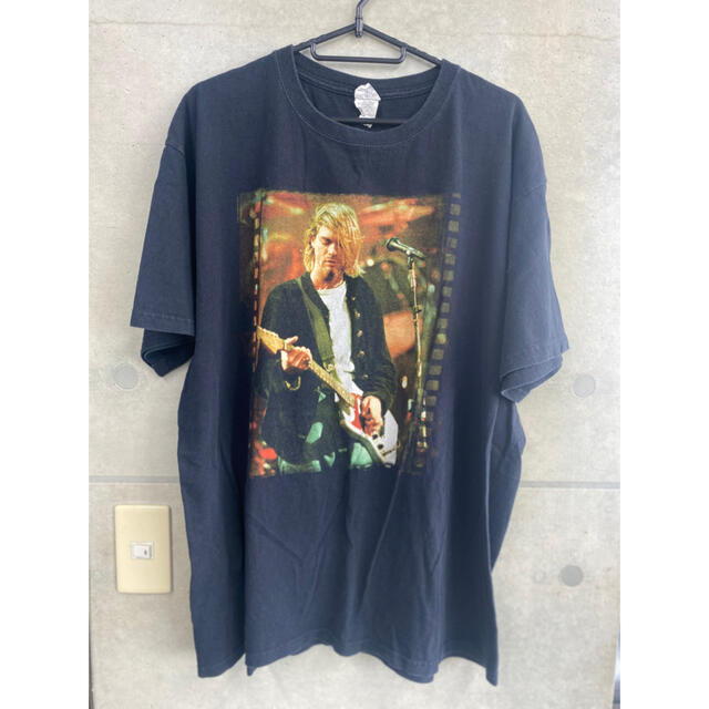 00'S 当時物　NIRVANA Tシャツ　ヴィンテージ　カートコバーン　XL | フリマアプリ ラクマ