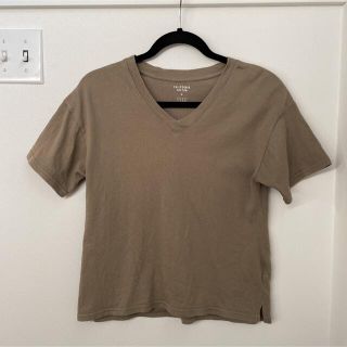 ローリーズファーム(LOWRYS FARM)のLOWRYS FARM カルフォルニアコットン　Vネック Tシャツ(Tシャツ(半袖/袖なし))