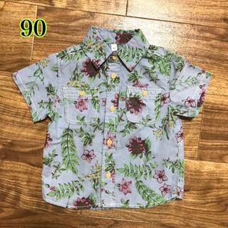 ニシマツヤ(西松屋)の半袖シャツ　ボタニカル　90(Tシャツ/カットソー)
