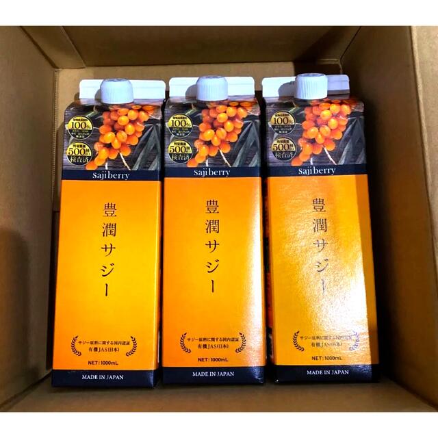 フィネス 豊潤サジー 黄酸汁 1000ml 【3本セット】 高級品市場 豊潤サジー 1000ml 2本セット