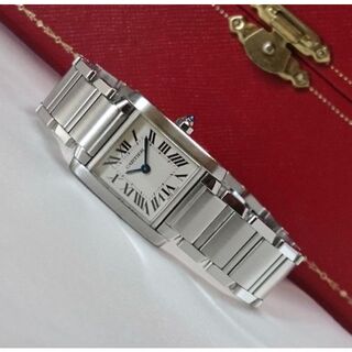 Cartier - カルティエ タンクフランセーズ SM スティール / 腕時計